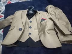 1 year old brand new pant coat with shirt and waist coat