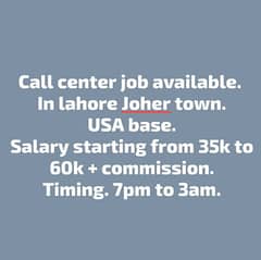 Call Center Hiring.