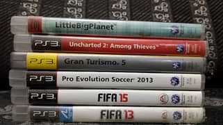 PS3 games (CDs)