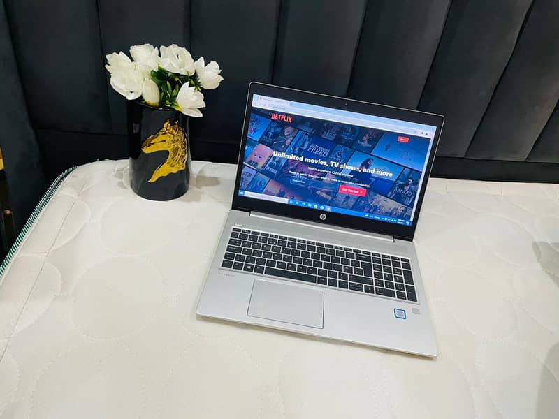 Hp ProBook 450 G6 - 8th Gen Core i5 LED Size 15.6 Inchs Matel Body 0