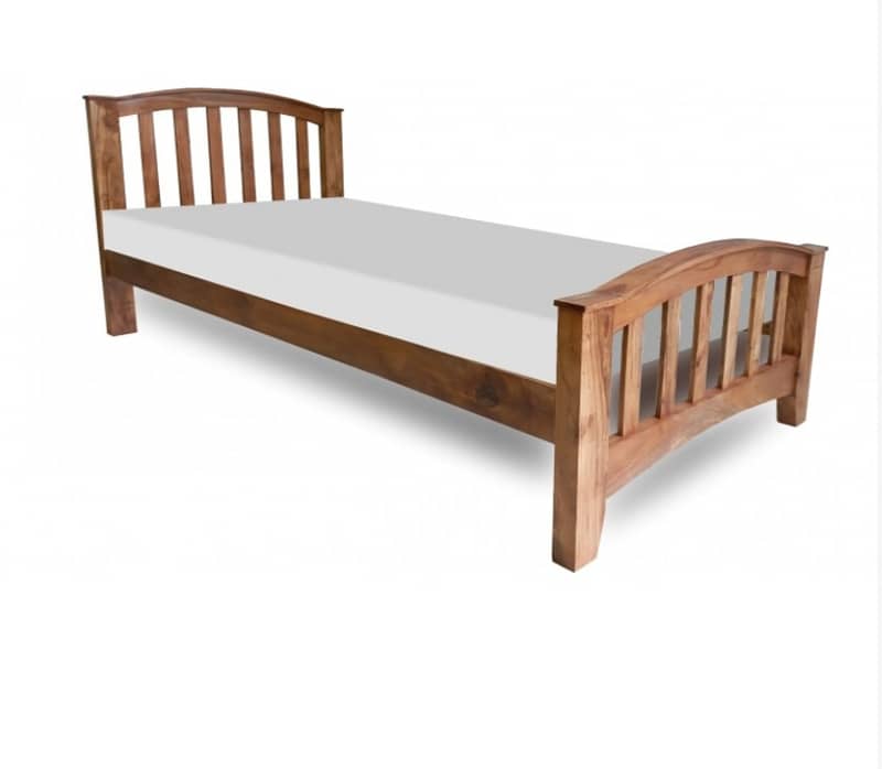 single Bed or double bed solid wood kikar mukamal tyar 45k or 95k 1