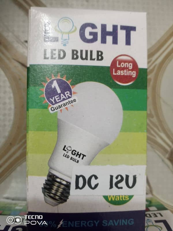 solar bulbs DC 12V 4