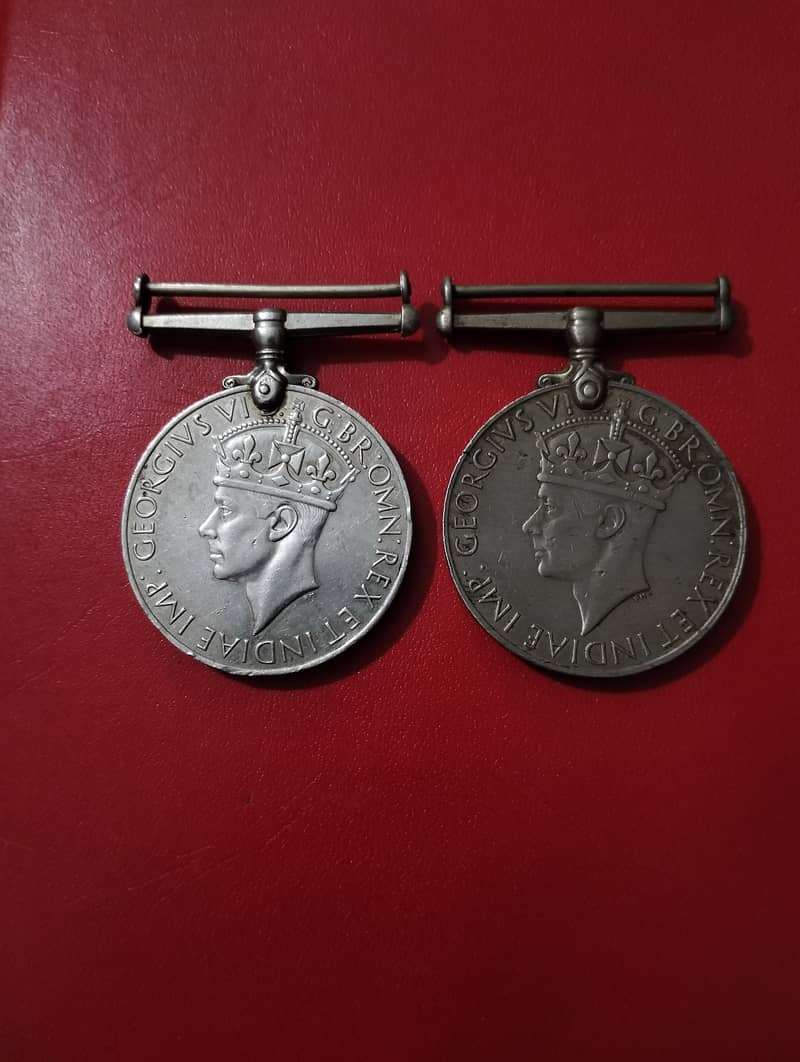 Second world war 2 different medals 1