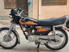 honda 125 20/21 madal all panjan number laga hy