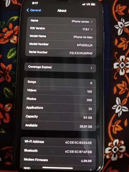 iphone xsmax 64 gb 0