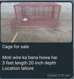 cage for sale