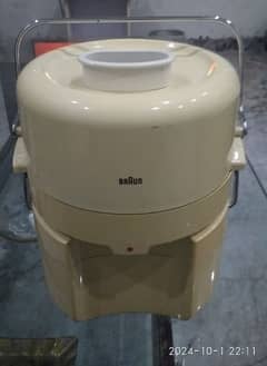 BRAUN Juicer   Made in Germany.