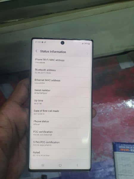 galaxy note 10 plus dual Sim official approved 7