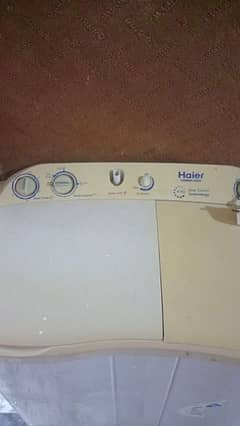 selling haier semi automatic machine