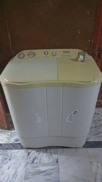 selling haier semi automatic machine 1