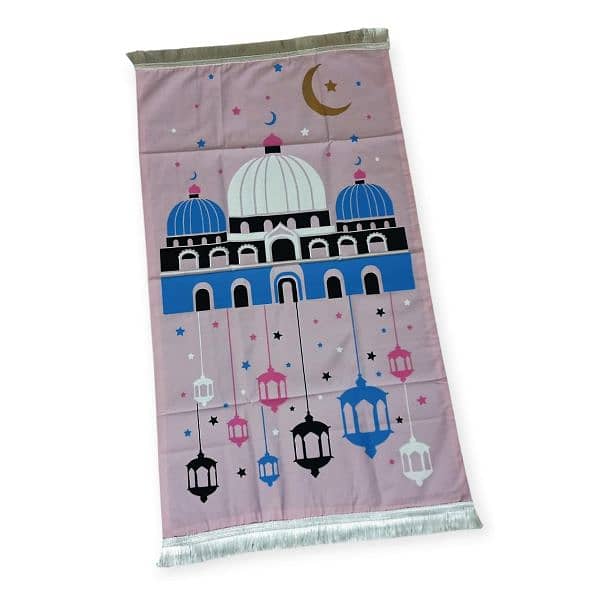 Kids Prayer Mat | Premium Quality | With Zip Bag | Gift For Kids 2