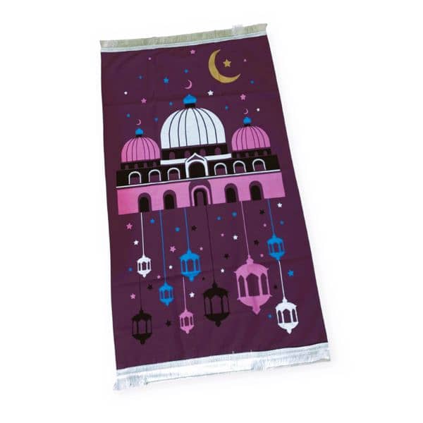 Kids Prayer Mat | Premium Quality | With Zip Bag | Gift For Kids 4