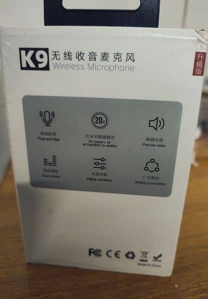 wireless mic k9 2