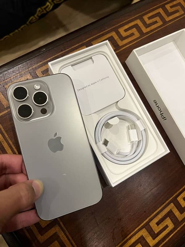 iPhone 15 pro | 256GB | PTA Approved 2