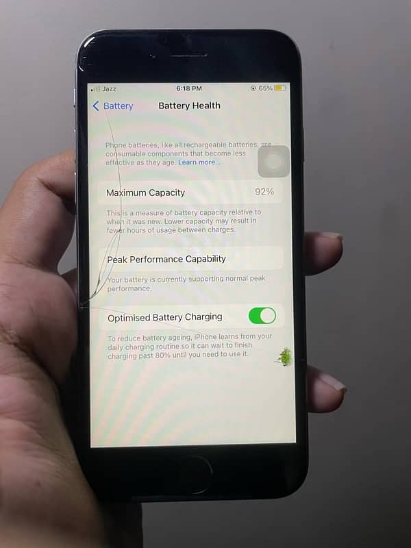 Iphone 6s 64gb non pta Glitch Sim working from 1 year 4