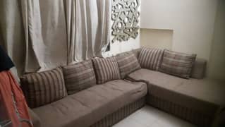 L shape 7 seater sofa available 0