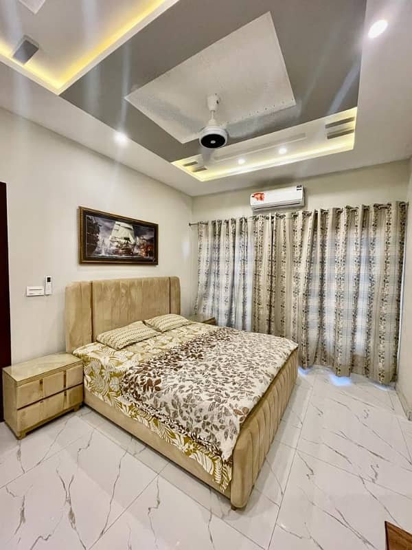 7 Marla luxury furnished Upper portion Available for Rent in Bahria town phase 8 8