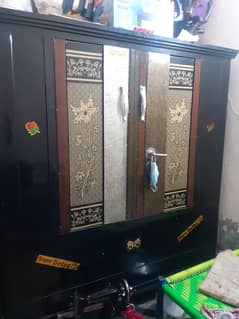 Good condition all furniture with safe almari set