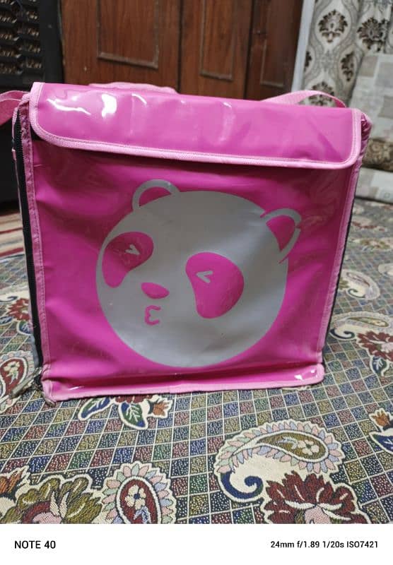 Foodpanda Delivery bag 0