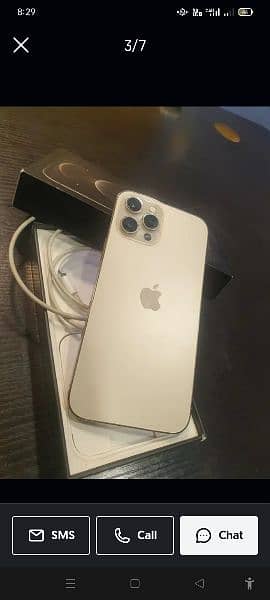 iphone 12 pro max complete box 0