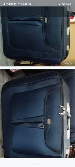 2 different size suit case