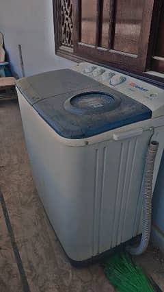 used washing machine. double tube machine, dryer and washer