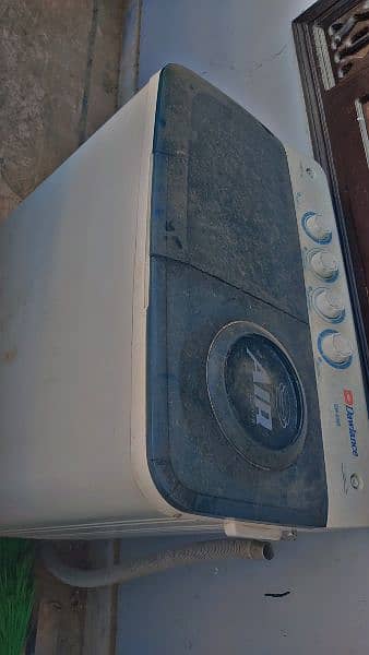 used washing machine. double tube machine, dryer and washer 2