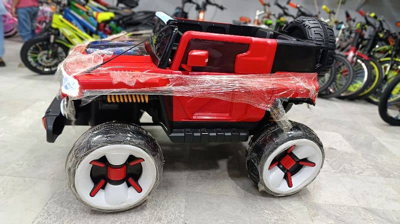 jeep kids electric battery operated RC 4×4 very biggg size superb 3