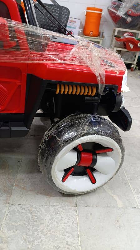 jeep kids electric battery operated RC 4×4 very biggg size superb 11