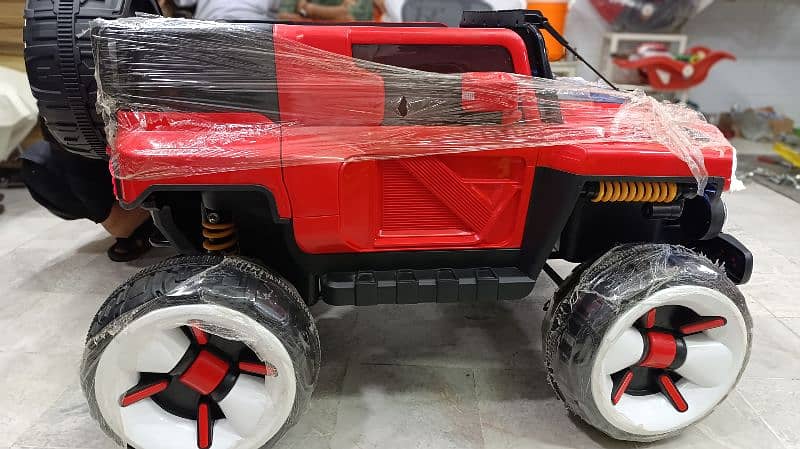 jeep kids electric battery operated RC 4×4 very biggg size superb 14