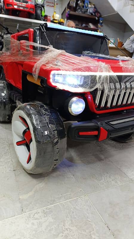 jeep kids electric battery operated RC 4×4 very biggg size superb 15