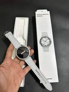 Galaxy watch 6 classic 47mm silver