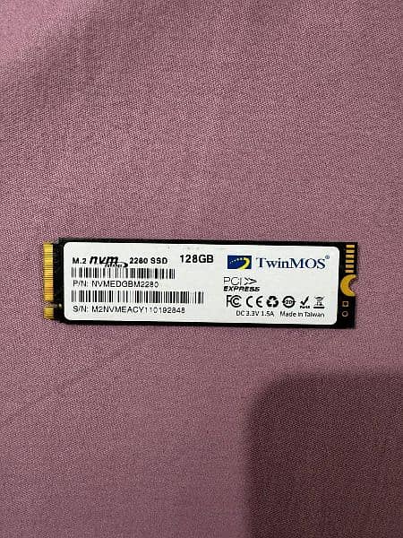 128 GB m2 SSD NVMe 3