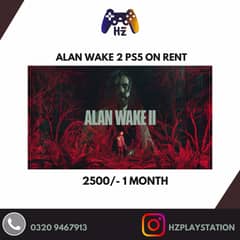 ALAN WAKE 2 PS5