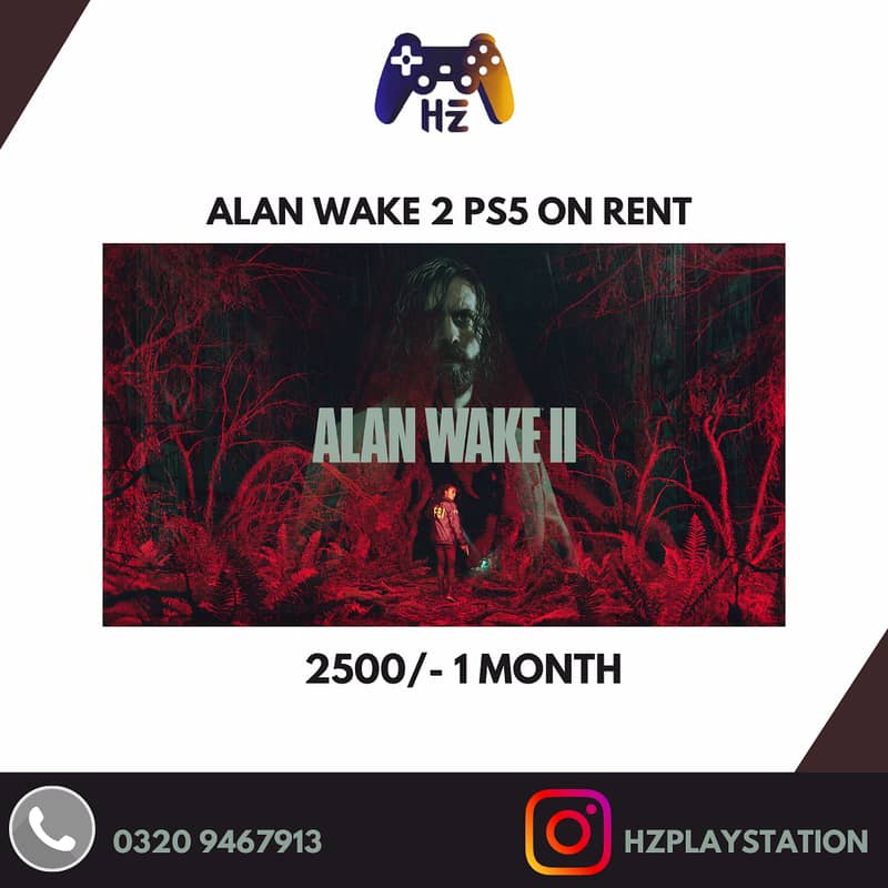 ALAN WAKE 2 PS5 0