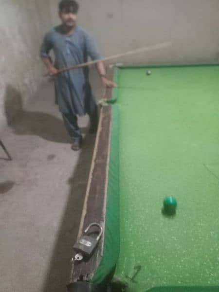 snooker for sale with2 stik 7