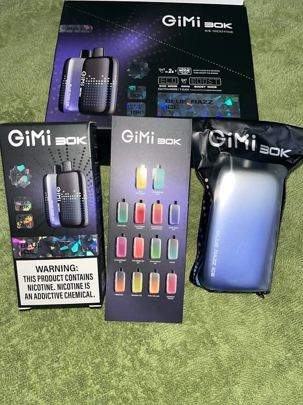 Gimi 30k puffs American disposable vape 2