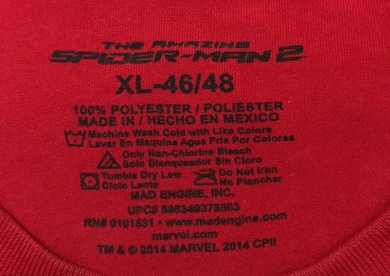 MARVEL spiderman(2) original shirt 2