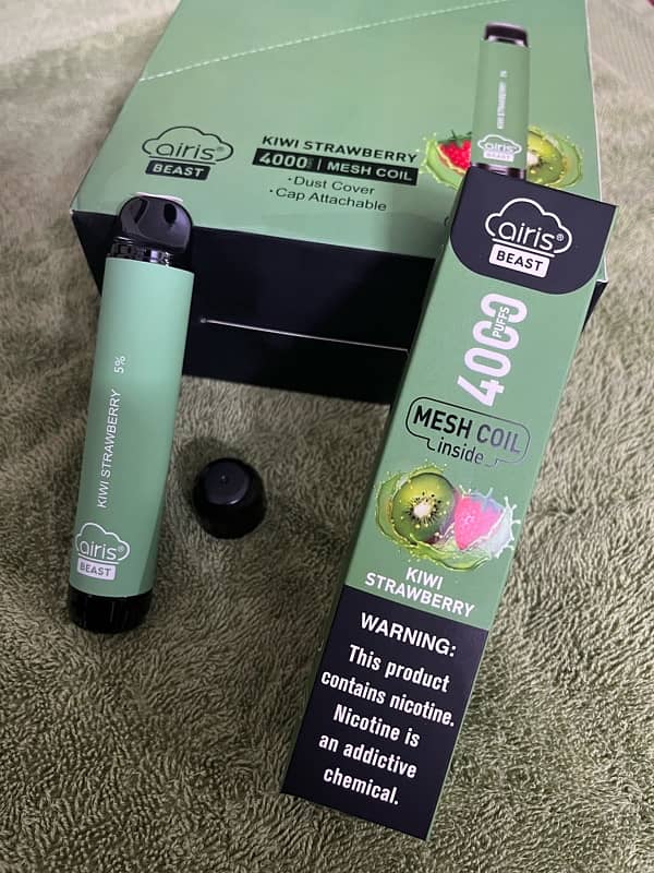 Airis mege 4000 puffs American disposable vape 2