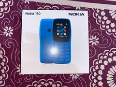 Nokia 110 dual sim with box and orginal charger