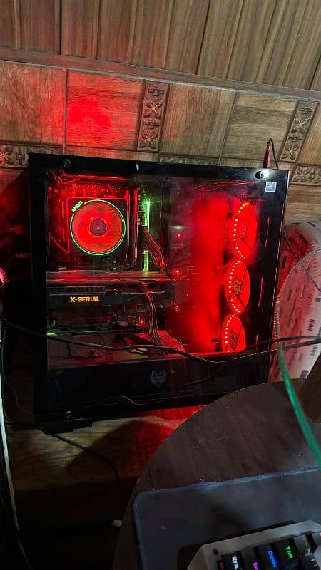 Gaming pc (Ryzen 5600x, AMD Rx 5600xt ,nvme,gaming case) 0