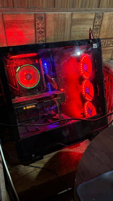 Gaming pc (Ryzen 5600x, AMD Rx 5600xt ,nvme,gaming case) 1