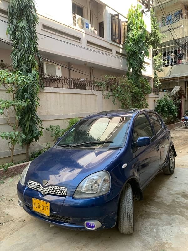 Toyota Vitz 2001 sunroof 3