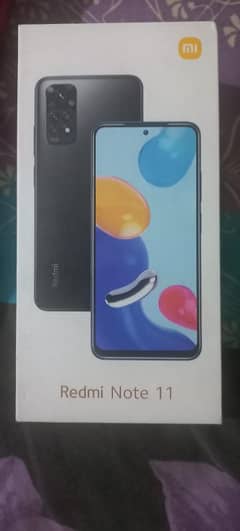 Redmi note 11 with box condition 10/10 Pta approved 0