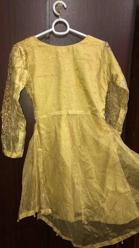 golden airline frock 3