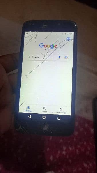 moto e4 pta approved touch galss creck working fine 1