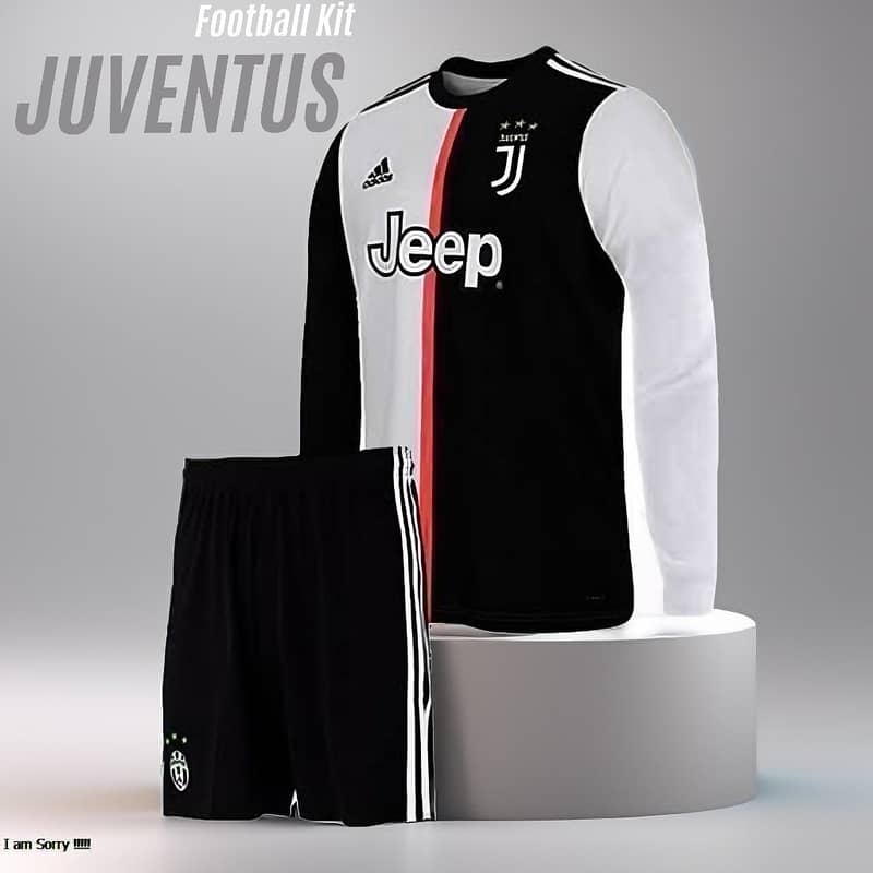 Juventus Football Kit, Ronaldo Club Football Shirt+Shorts 0