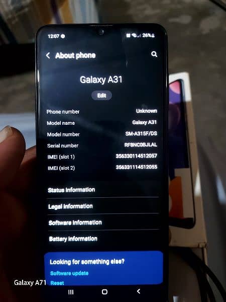 samsung a31 4+4/128 Gb 2