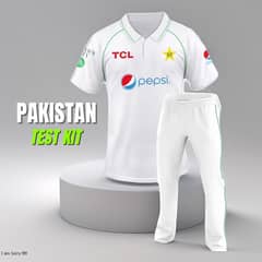 Pakistan Test Cricket Kit, latest Kit pakistan Cricket, Top Qaulity