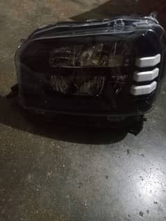 tough headlights left side